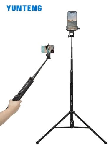 штатив для телефона: Описание!!! Yunteng 1688l повышенный мобильный телефон селфи-палка — 7