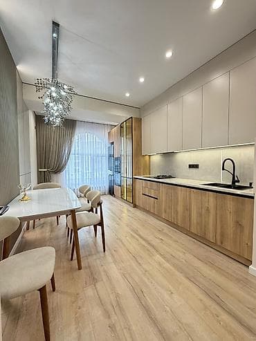 2 комнаты, 77 м², Элитка, 12 этаж, Дизайнерский ремонт