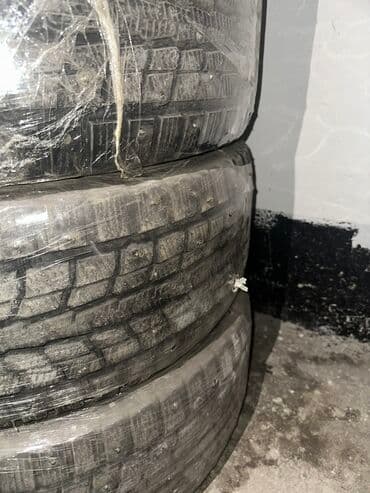 шины на спринтер рекс: Шины 285 / 60 / R 18, Зимняя шипованная, Б/у, Комплект, Внедорожные (АТ/МТ), Dunlop — 5