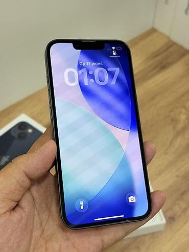 another 13: IPhone 13, Б/у, 128 ГБ, Midnight, Коробка, 88 % — 3