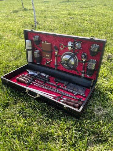 3 очок: Суперский набор 45 предметов!все на 6 персон Нож Кизлярский с — 2