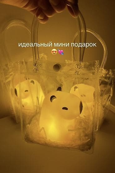 Ночник! Идеально для подарка! С зарядкой и упаковкой! Ночник-игрушка