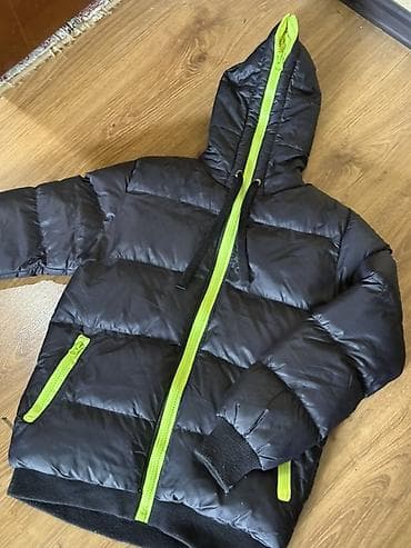 пуховая: Пуховик, Короткая модель, Германия, С капюшоном, M — 3