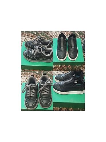 Кроссовки черные. Обе за 800 сом - Тип: повседневная обувь (пара