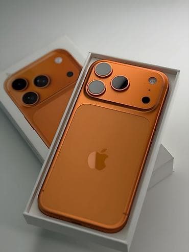 honor 7: IPhone 17 Pro, Б/у, 512 ГБ, Оранжевый, Коробка, 100 % — 1