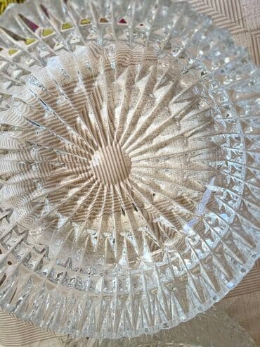 стоимость фарфоровых статуэток: Хрусталь 2 шт ! НОВОЕ ДИАМЕТР 24 см Адрес ул Советская / Бокомбаева — 2