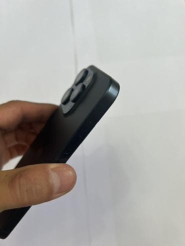 IPhone 15 Pro, Колдонулган, 256 ГБ, Blue Titanium, Куту, 86 % — 3