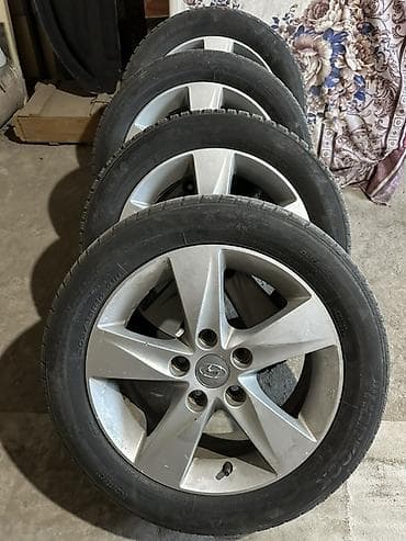 winter: Колеса в сборе 205 / 55 / R 16, Зима, Б/у, Комплект, Легковые, Литые, отверстий - 5 — 2