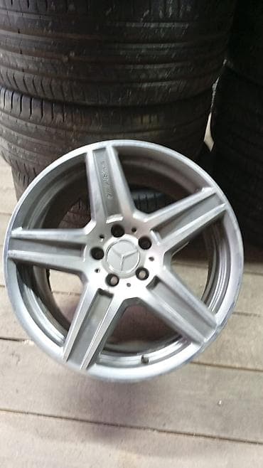 dewoo damas: Литые Диски R 18 AMG, Комплект, отверстий - 5, Б/у — 2
