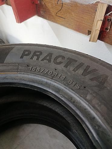 шины 14 радиус 18565: Шины 165 / 70 / R 14, Лето, Б/у, Комплект, Легковые, Япония — 3