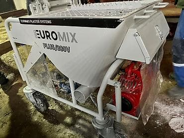 строительные электроинструменты: Штукатурная станция, В наличии — 3