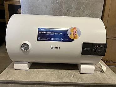 смеситель водонагреватель: Электрический накопительный водонагреватель Midea (горизонтальный — 1