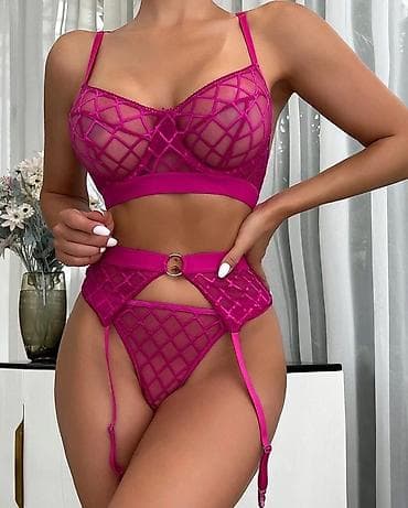 lori piano: Комплект, Стринги, Прозрачная модель — 3