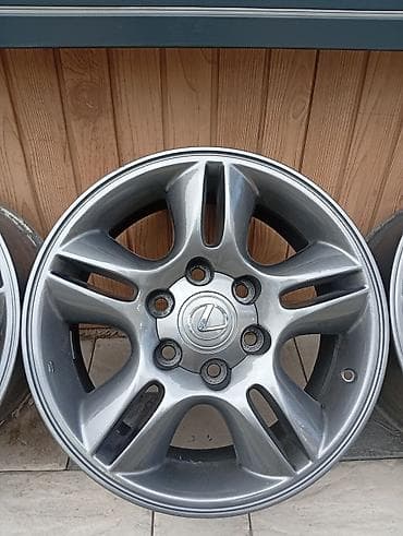 зеркало большие: Литые Диски R 17 Lexus, Комплект, отверстий - 6, Б/у — 4