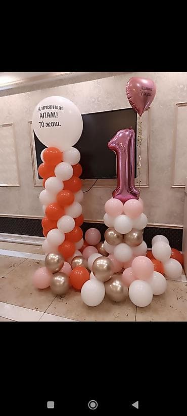 Светодиодные гирлянды: Оформление праздников воздушными шарами и фотозонами - Композиции из — 5