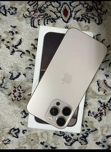 galaxy 22: IPhone 16 Pro Max, 256 ГБ, Desert Titanium, Коробка, 92 % — 3