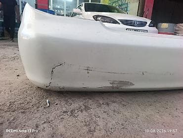 corolla e120: Задний бампер для автомобиля (седан, белый цвет). Камри 30.35 - — 4