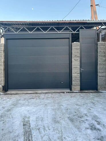 двери от контейнера: Секциялык дарбазалар Панель Сендвичи, Жаңы — 6