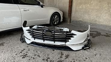 Передний бампер в сборе для седана Hyundai Sonata (кузов DN8