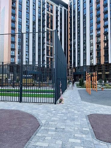 рабочий гарадок квартира керек: 1 комната, 50 м², Элитка, 14 этаж, ПСО (под самоотделку) — 2