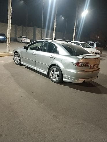 Унаа: Mazda 6: 2003 г., 2 л, Кол менен иштөөчү, Бензин, Лифтбек — 2