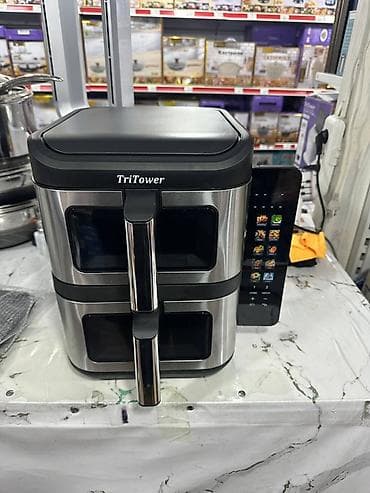 12 c: TriTower TT-KA8110 — двухсекционная аэрофритюрница “мастер двойного — 8