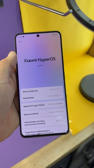 телефоны поко в бишкеке: Poco X6, Б/у, 256 ГБ — 7