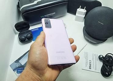 x 256: Samsung Galaxy S20, Б/у, 128 ГБ, цвет - Фиолетовый, 1 SIM, 2 SIM, eSIM — 2