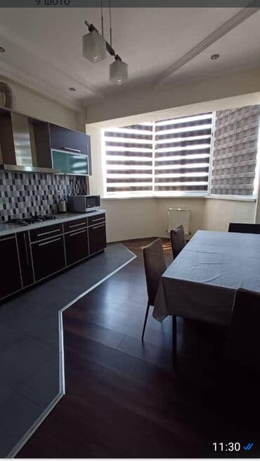 двухкомнатный квартира: 2 комнаты, С мебелью полностью — 6