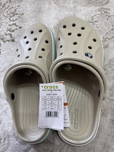 jibbitz: Сабо, 43, Crocs, Новый, цвет - Бежевый — 2