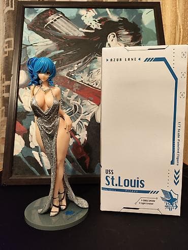 Аниме фигурка St. Louis из Azur Lane Большая и очень эффектная аниме
