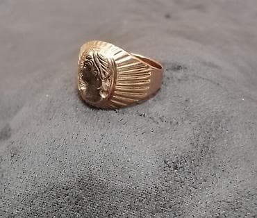 Браслеты: Кольцо, Печатка, Проба 585, Мужские, Без вставки, Советские (СССР), Новый — 5