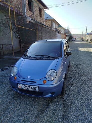 расрочка машина бишкек: Daewoo Matiz: 2007 г., 0.8 л, Механика, Бензин, Хетчбек — 1