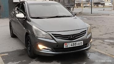 Hyundai Accent: 2016 г., 1.4 л, Автомат, Бензин, Седан