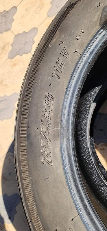 50: Летние шины Mazzini, 2шт за 7000т сом - Размер: 285/50 R20 - Индекс — 1