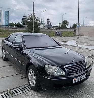 Транспорт: Mercedes-Benz S-Class: 2003 г., 3.7 л, Автомат, Бензин, Седан — 3