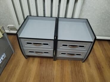 новые спальные гарнитуры: Уктоочу бөлмө гарнитуру, түсү - Боз — 3