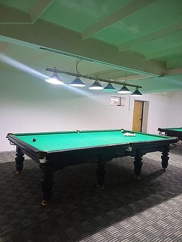 Самокаты: Русский бильярдный стол 12 футов (свет под столом на 6 плафонов) - — 2