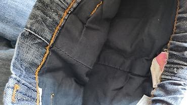 джинсовые легинсы: Джинсовые детские брючки/джеггинсы для девочки - Размер: 86 / 18M — 7