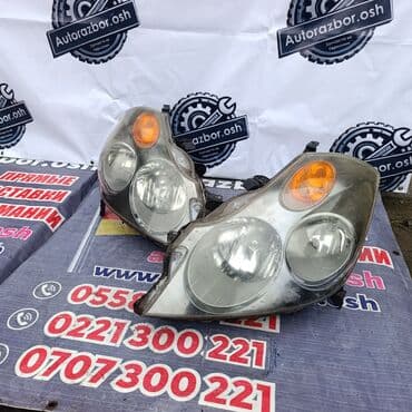 фары хонда цивик: Алдыңкы фаралар комплектиси Honda 2004 г., Колдонулган, Оригинал, Германия — 1