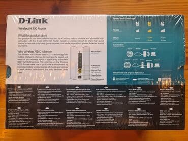 настройка роутера: Роутер D-LINK N300 Подходит для 2-3 кв. Новый. Полный комплект — 4