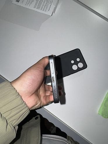 samsung galaxy note 21: Redmi, Redmi Note 13, Б/у, 128 ГБ, цвет - Черный, 2 SIM — 6