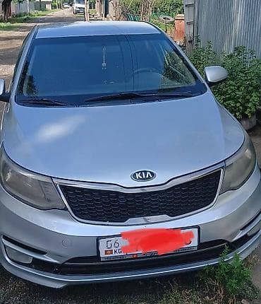 jac j7: Kia Rio: 2016 г., 1.6 л, Автомат, Бензин, Седан — 1