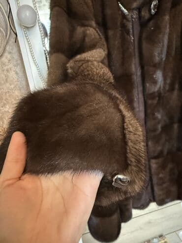 цены на мутоновые шубы в бишкеке: Шуба, Норка, По колено, Канада, S, M — 4