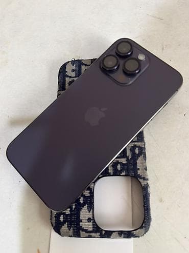 full construction: IPhone 14 Pro Max, Deep Purple, Чехол, 61 % — 1