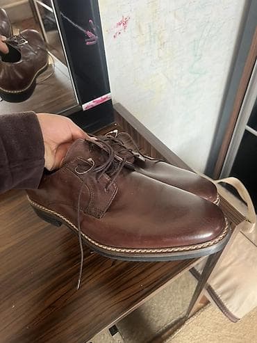 шорты ош: Мужские туфли, 44, Новый, цвет - Коричневый — 1