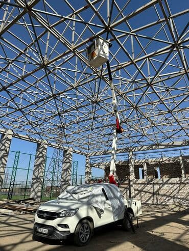 Бала бакчалар, бала багуучулар: Автовышка | Жаанын 12 м 200 т. | Борттун 200 кг — 2