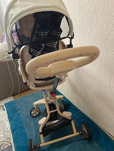 Балдар үчүн велосипеддер: Детский трехколесный велосипед-каталка/прогулочный велосипед с ручкой — 3