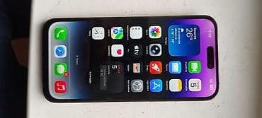 IPhone 14 Pro, цвет Deep Purple. Ключевые особенности: - Дисплей 6.1"