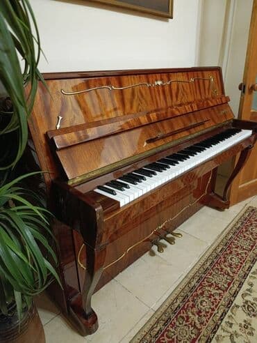 велик на титановых дисках: Фортепиано «Аккорд-2» (вертикальное, СССР) - Тип: пианино (upright) — 2